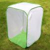 imageRESTCLOUD 36quot Large Monarch Butterfly Habitat Giant Collapsible Insect Mesh Cage Terrarium Popup 24 x 24 x 36 InchesWhite with Green