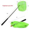 imageRESTCLOUD Bait Net and Fishing Landing Net with Telescoping Pole Handle Extends to 59 inchesGreen