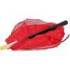 imageRESTCLOUD Bait Net and Fishing Landing Net with Telescoping Pole Handle Extends to 59 inchesRed