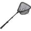 imageRESTCLOUD Fishing Landing Net with Telescoping Pole Handle Fishing net Freshwater for Kids Men Women Extend to 4063 InchesH Aircraftgrade Aluminum Handle  63 Full
