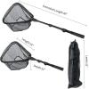 imageRESTCLOUD Fishing Landing Net with Telescoping Pole Handle Fishing net Freshwater for Kids Men Women Extend to 4063 InchesH Aircraftgrade Aluminum Handle  63 Full
