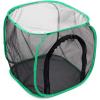 imageRESTCLOUD Insect and Butterfly Habitat Cage Terrarium Popup 236 Inches TallBlack With Green