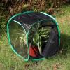 imageRESTCLOUD Insect and Butterfly Habitat Cage Terrarium Popup 236 Inches TallBlack With Green