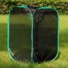 imageRESTCLOUD Insect and Butterfly Habitat Cage Terrarium Popup 236 Inches TallBlack With Green
