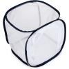 imageRESTCLOUD Insect and Butterfly Habitat Cage Terrarium Popup 236 Inches TallWhite With Black