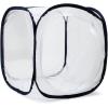 imageRESTCLOUD Insect and Butterfly Habitat Cage Terrarium Popup 236 Inches TallWhite With Black