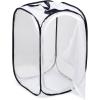 imageRESTCLOUD Insect and Butterfly Habitat Cage Terrarium Popup 236 Inches TallWhite With Black
