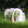 imageRESTCLOUD Insect and Butterfly Habitat Cage Terrarium Popup 236 Inches TallWhite With Black
