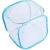 imageRESTCLOUD Insect and Butterfly Habitat Cage Terrarium Popup 236 Inches TallWhite With Blue