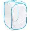 imageRESTCLOUD Insect and Butterfly Habitat Cage Terrarium Popup 236 Inches TallWhite With Blue