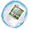 imageRESTCLOUD Insect and Butterfly Habitat Cage Terrarium Popup 236 Inches TallWhite With Blue