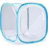 imageRESTCLOUD Insect and Butterfly Habitat Cage Terrarium Popup 236 Inches TallWhite With Blue