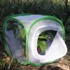 imageRESTCLOUD Insect and Butterfly Habitat Cage Terrarium Popup 24 Inches Tall with Zipper Protection12 X 12 X 12 Inches
