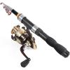 imageTelescopic Collapsible Extendable Fishing Rod for Saltwater and Freshwater Lightweight and Compact DesignFull Extend 49 Feet