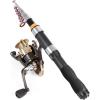 imageTelescopic Collapsible Extendable Fishing Rod for Saltwater and Freshwater Lightweight and Compact DesignFull Extend 62 Feet