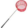 imageRESTCLOUD Bait Net and Fishing Landing Net with Telescoping Pole Handle Extends to 59 inchesRed