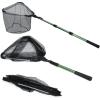 imageRESTCLOUD Fishing Landing Net with Telescoping Pole Handle Fishing net Freshwater for Kids Men Women Extend to 4063 InchesF Super Strong Aluminum Handle  61 Full