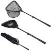 imageRESTCLOUD Fishing Landing Net with Telescoping Pole Handle Fishing net Freshwater for Kids Men Women Extend to 4063 InchesG Aircraftgrade Aluminum Handle  71 Full