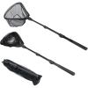 imageRESTCLOUD Fishing Landing Net with Telescoping Pole Handle Fishing net Freshwater for Kids Men Women Extend to 4063 InchesH Aircraftgrade Aluminum Handle  63 Full