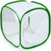 imageRESTCLOUD Insect and Butterfly Habitat Cage Terrarium Popup 236 Inches TallWhite With Green