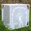 imageRESTCLOUD Monarch Butterfly Habitat Cage Outdoor Insect Mesh Cage Terrarium 16quot x 12quot x 16quotStyle 1 16 x 12 x 16