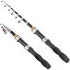 imageTelescopic Collapsible Extendable Fishing Rod for Saltwater and Freshwater Lightweight and Compact DesignFull Extend 49 Feet