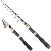 imageTelescopic Collapsible Extendable Fishing Rod for Saltwater and Freshwater Lightweight and Compact DesignFull Extend 62 Feet