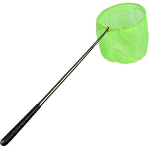 imageRESTCLOUD Bait Net and Fishing Landing Net with Telescoping Pole Handle Extends to 59 inchesGreen