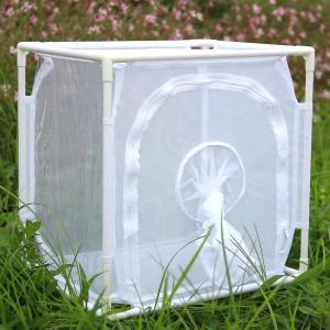 imageRESTCLOUD Monarch Butterfly Habitat Cage Outdoor Insect Mesh Cage Terrarium 16quot x 12quot x 16quotStyle 1 16 x 12 x 16