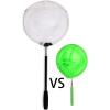 imageRESTCLOUD Insect and Butterfly Net with 12quot Ring 24quot Net Depth Strong Stainless Telescoping Handle Extends to 38 Inches10 Ring  48 Handle