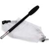 imageRESTCLOUD Insect and Butterfly Net with 12quot Ring 24quot Net Depth Strong Stainless Telescoping Handle Extends to 38 Inches10 Ring  48 Handle