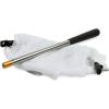 imageRESTCLOUD Insect and Butterfly Net with 12quot Ring 24quot Net Depth Strong Stainless Telescoping Handle Extends to 38 Inches14 Ring  59 Handle