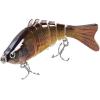 imageRESTCLOUD MultiSegment Fishing Lures Lifelike Swimbait for Bass Trout Pike Slow Sinking Lures 3Pack