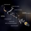 imageSpinning Fishing Reel for Freshwater Saltwater Fishing AntiReverse with FrontAdjustable DragGx5000 131 Ball Bearings