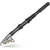 imageTelescopic Fishing Rod and Reel Combo Spinning Reel with Carrier Bag Travel Saltwater Freshwater Fishing79 Feet