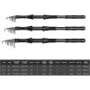 imageTelescopic Fishing Rod and Reel Combo Spinning Reel with Carrier Bag Travel Saltwater Freshwater Fishing79 Feet