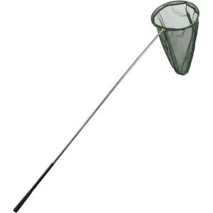 imageRESTCLOUD Professional Insect and Butterfly Net with 14quot Ring 26quot Net Depth 59quot Telescopic Handle Full Extends to 73quot Stainless Lockable73 Long  Green