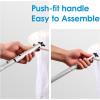 imageAdvanced Insect and Butterfly Net Crushable Pocket Butterfly Net with Detachable PushFit Handle Full Extend to 362 Inches12 Ring  56 inches Full Extend
