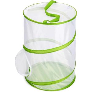 image20quot Large Butterfly Habitat Giant Collapsible Insect Mesh Cage Terrarium Popup 12quot x 20quot Tall