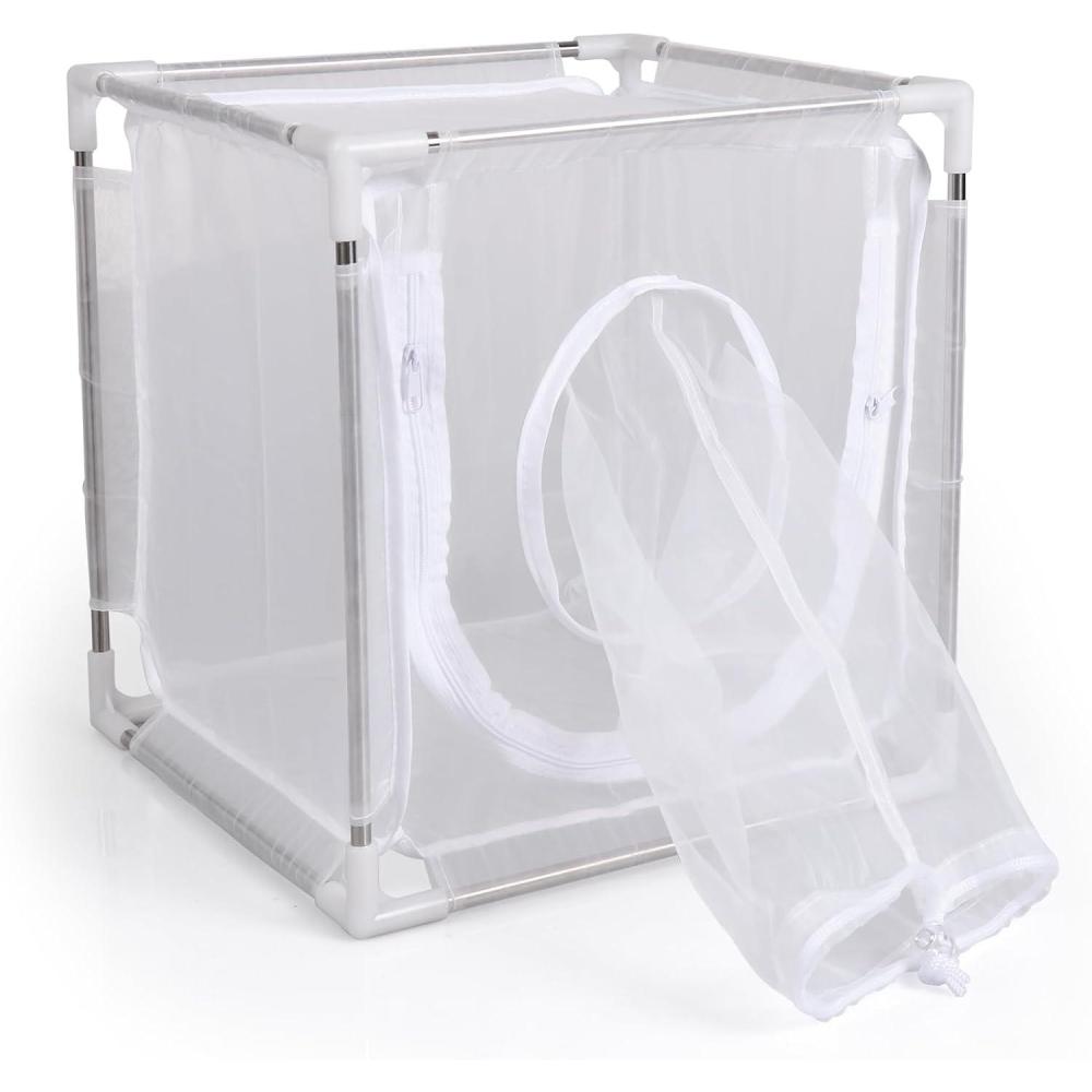 imageRESTCLOUD Insect Breeding Cage Insect Rearing cage with Ultra Fine Mesh Size 12quot x 12quot x 12quot