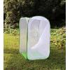 image4 Feet Extra Large Monarch Butterfly Habitat Giant Collapsible Insect Mesh Cage Terrarium Popup White  Green 28 x 28 x 48 InchesWhite  Green