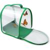 imageSmall Butterfly Habitat Insect Mesh Cage Caterpillar Enclosure Critter Cage Bug Terrarium Portable Carry Handle Easy to Observe 8 x 8 x 8 Inches
