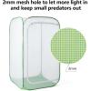 image59quot Outdoor Mesh Plant Enclosure Mesh Plant Cover for Pests Bird and Pest Protection Guard for Fruit Vegetables Flowers and Herbs PopUp Cage 35quotx35quotx59quot157 x 157 x 236 Inches