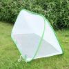imagePopUp Garden Net Cloche Tunnel Mini Grow Tent and Plant Protection Cover for Fruit Vegetables Strawberry Flowers and Herbs with 4 Stakes 394quot x 1575quot x 1575quot