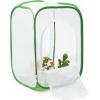 imageTwo Doors Monarch Butterfly Habitat Insect Mesh Cage Caterpillar Enclosure Terrarium Popup 12 X 12 X 12 Inches157 X 157 X 24 Inches