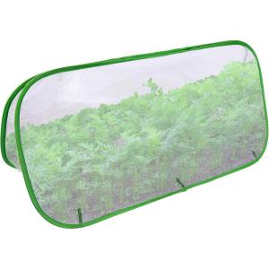 imagePopUp Garden Net Cloche Tunnel Mini Grow Tent and Plant Protection Cover for Fruit Vegetables Strawberry Flowers and Herbs with 4 Stakes 394quot x 1575quot x 1575quot