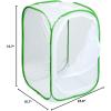 image24quot Insect and Butterfly Habitat Monarch Butterfly Enclosure for Caterpillars Pop Up 24 Inches Tall Pack of 2