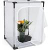 imageRESTCLOUD 30quot Large Monarch Butterfly Habitat Cage Outdoor Insect Mesh Cage Terrarium 165quot x 165quot x 30quotPoles Slide Through Cover 36 Tall