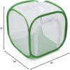 imageTwo Doors Large Monarch Butterfly Habitat Insect Mesh Cage Caterpillar Enclosure Terrarium Popup 24 x 24 x 36 inches12 X 12 X 12 Inches