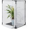 image36quot Large Monarch Butterfly Habitat Cage Outdoor Insect Mesh Cage Terrarium 24quot x 24quot x 36quotPoles Slide Through Cover 36 Tall